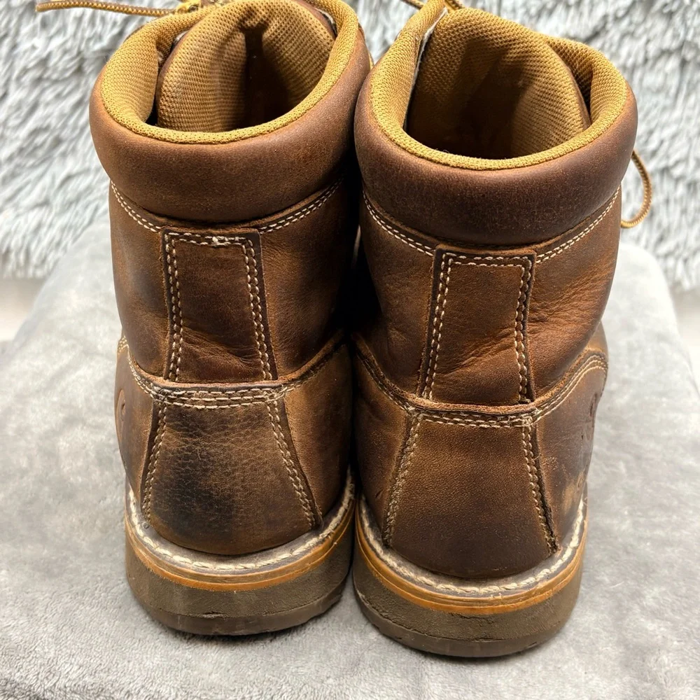 Carhartt Boots Mens 13 Traditional Welt Waterproof 6 inch Moc Toe Work CMW6197